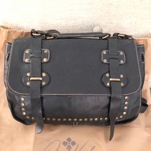 Patricia Nash large Studded Washed Cadiz Satchel